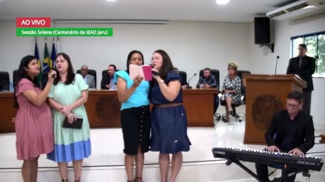 Sessão Solene em comemoração ao centenário da Igreja Evangélica Assembleia de Deus em Rondônia.