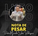 Câmara Municipal de Jaru emite Nota de Falecimento: Pastor Marinho José Rodrigues Câmara Municipal de Jaru emite Nota de Falecimento: Pastor Marinho José Rodrigues