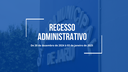 Câmara Municipal de Jaru entrará em recesso administrativo Câmara Municipal de Jaru entrará em recesso administrativo
