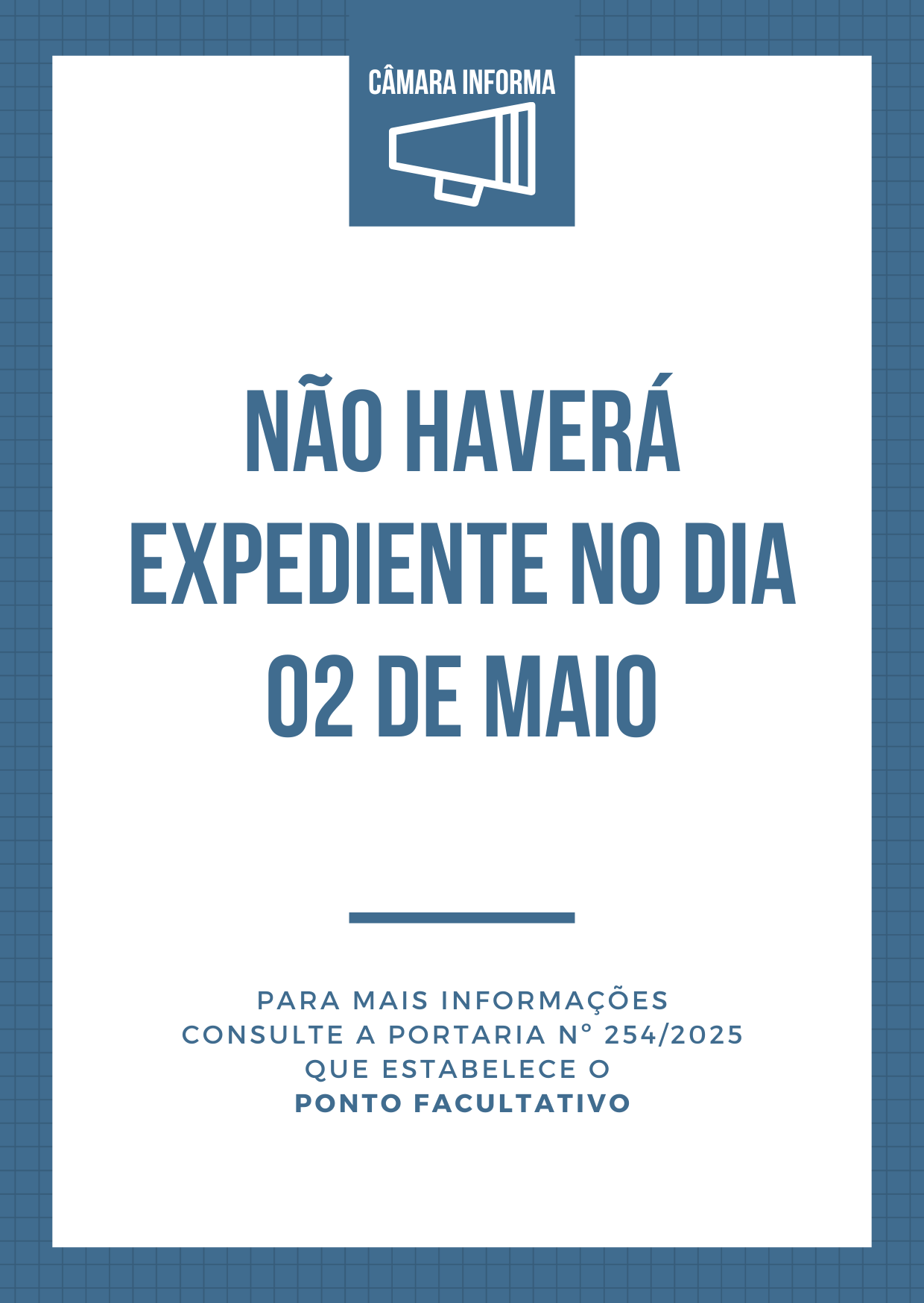 Câmara Municipal de Jaru Estabelece Ponto Facultativo