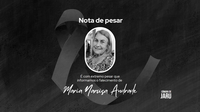 Nota de pesar: Maria Narcisa Andrade dos Santos