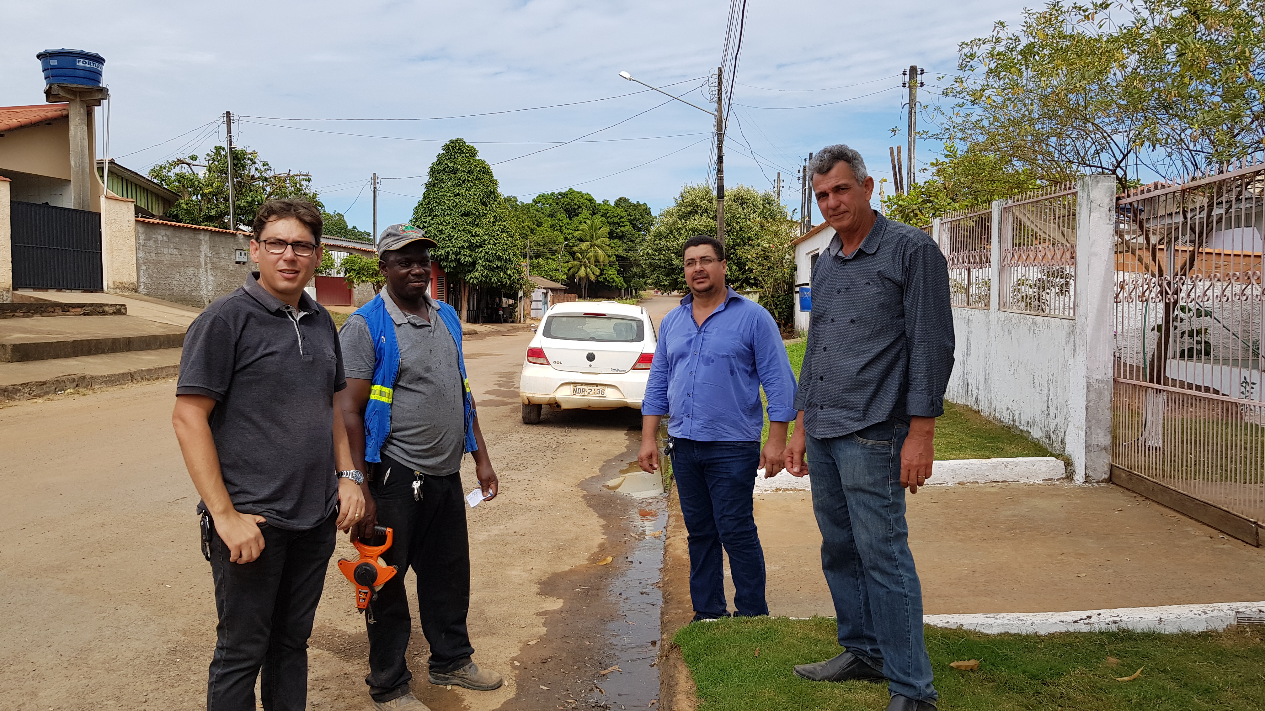 Obras de medição para manilhamento são iniciadas nos setores 05 e 06