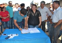 Vereadores participam da assinada da ordem de serviço para construção do CAPS